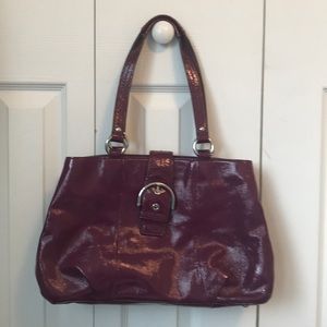 Coach-Purple tote bag